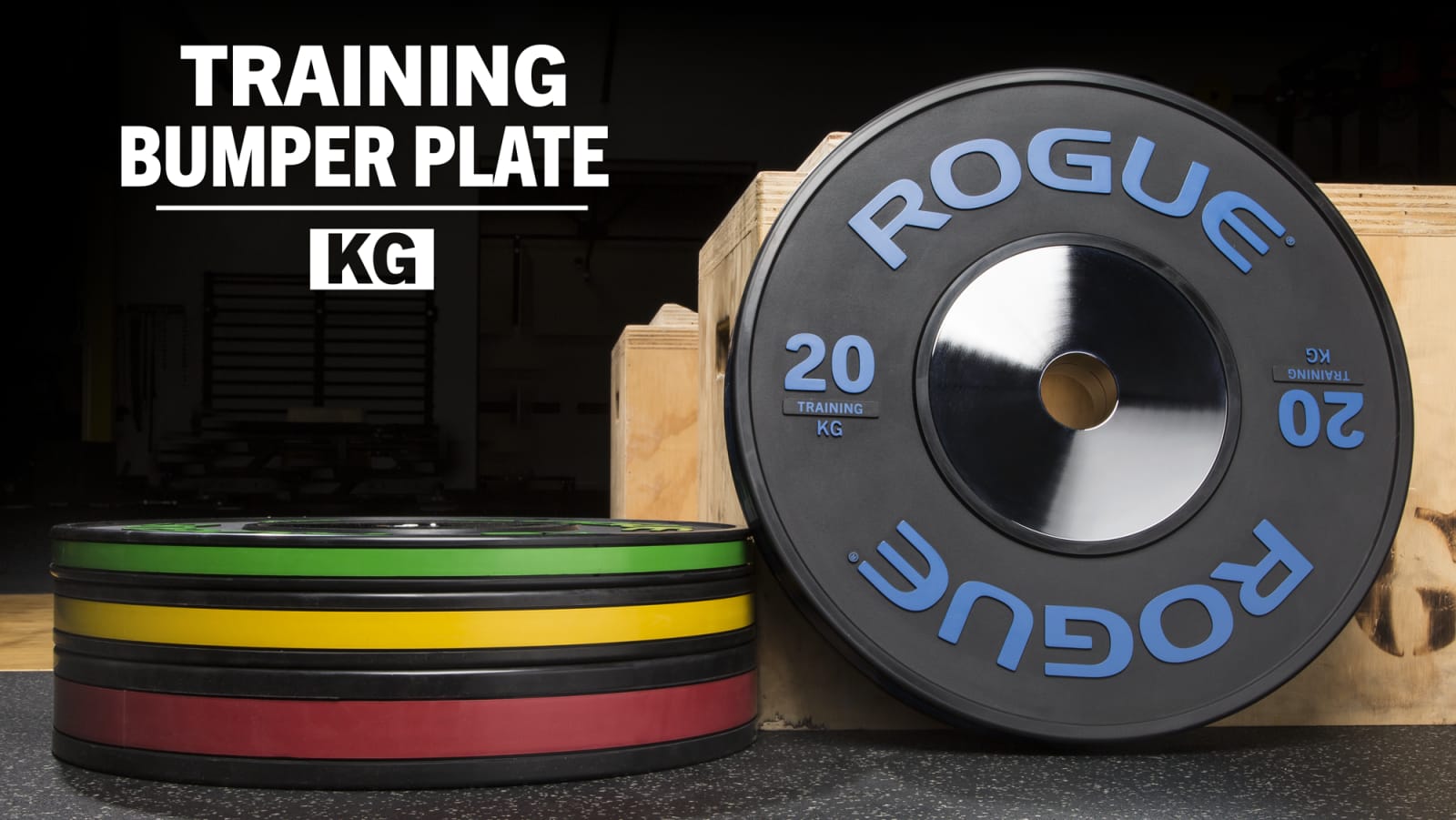 Rogue black training top kg plates
